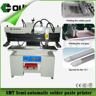 Semi-automatic LED solder paste printer